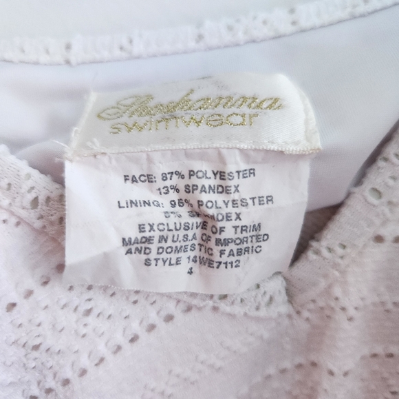 Shoshanna Swimwear White Ruffle Maillot One-Piece Swimsuit - Picture 11 of 12